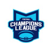 Champions League Football logo template 03